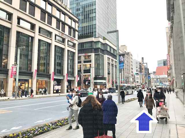 左側にコレド室町の画像