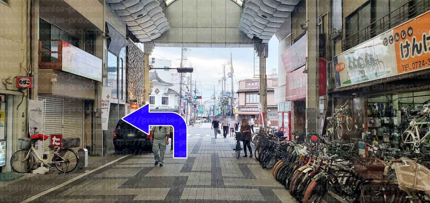 商店街信号画像