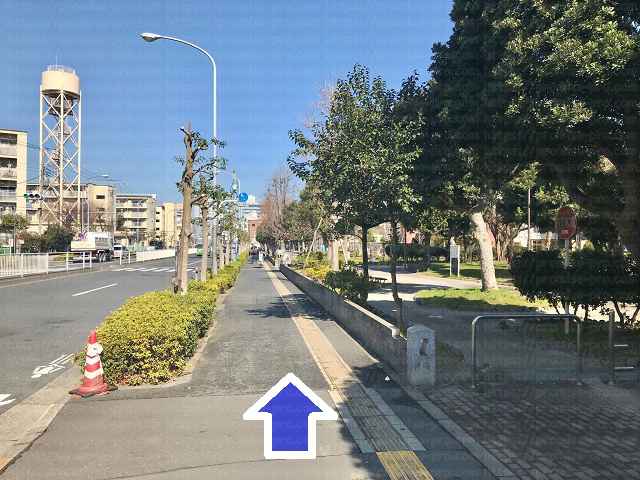 右側に南砂3丁目公園の画像