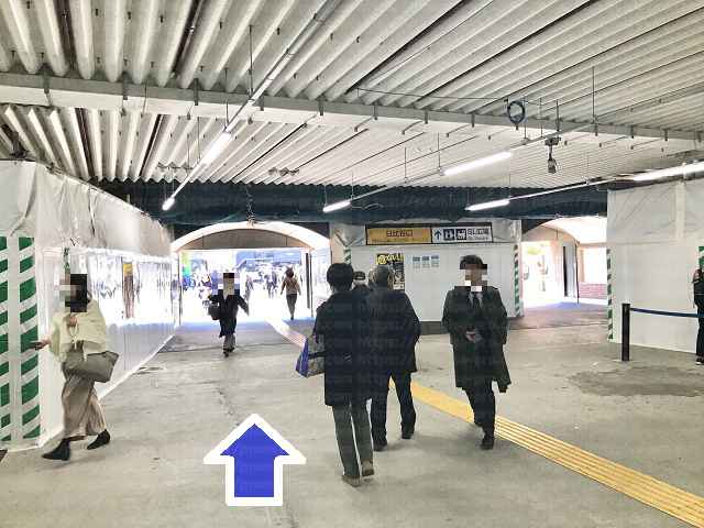 SL広場へ向かい画像