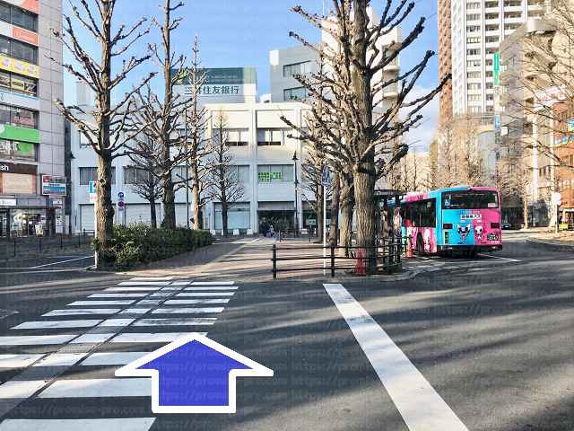 横断歩道の画像