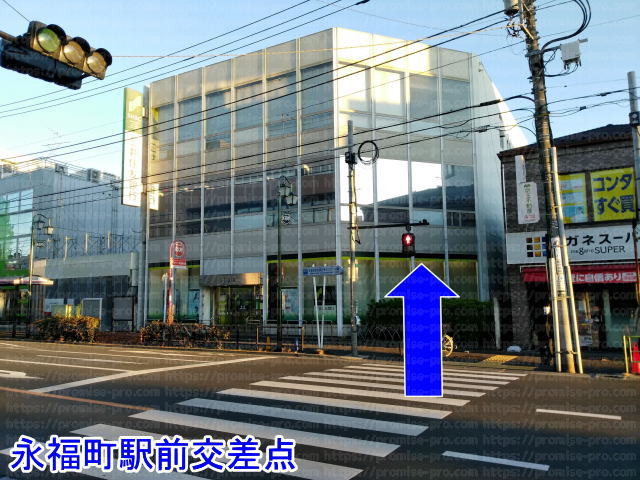 永福町駅交差点の画像