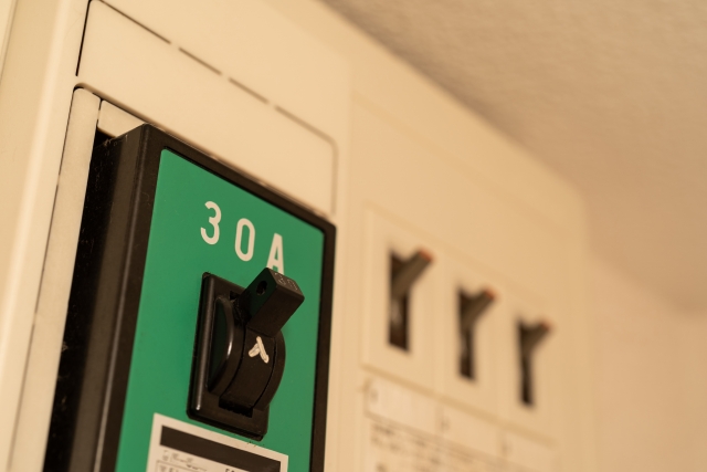 30アンペアのブレーカー