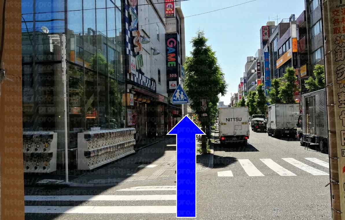 横断歩道の画像