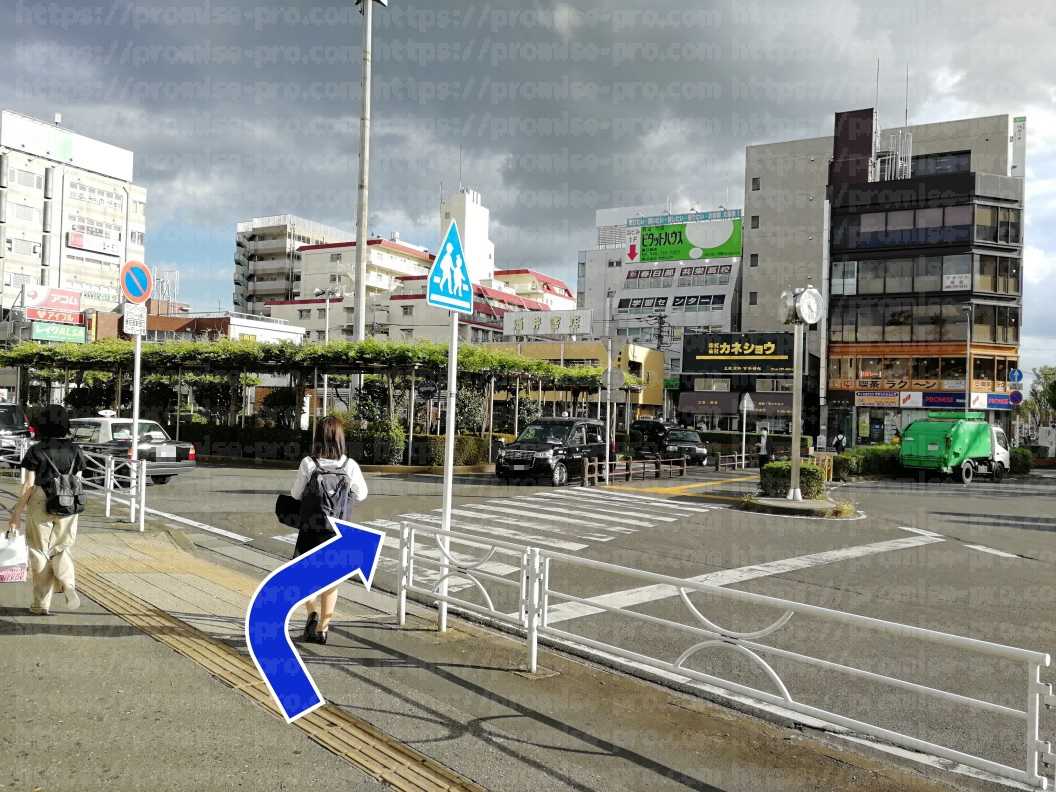 横断歩道の画像