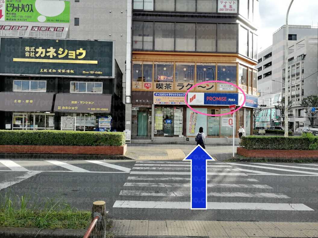 横断歩道からの画像