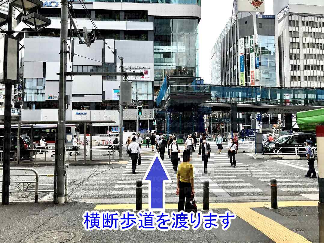 横断歩道の画像