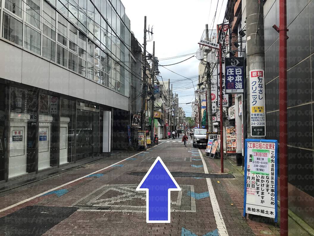 ローソン右折後の画像